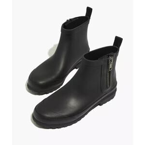 Madewell Black Rainboots / 9